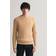 Gant Herr Kabelstickad crew neck bomullströja Beige