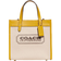 Coach Field Tote 22 - Natural Canvas/Yellow Gold