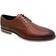 Calvin Klein Men's Kendis Perforated Leather Derby Shoes Light Natural