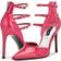 Nine West Women's FRANN Pump, Magenta 650