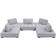 modway Sectional Saunter Sofa 141" 5 Seater