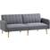 Homcom Upholstered Loveseat Grey Sofa 198.8cm 2 Seater