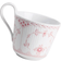 Royal Copenhagen CORAL MUSSEL PAINTED HALF LACE HIGH HANDLE Kopp & Mugg 33cl
