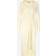Off-White Vi-Crepe Draped Midi Dress - Hvid