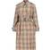 Burberry Classic Check Print Trench Coat - Beige