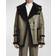 Proenza Schouler Coated Fleece-Lined Jacket WOOD/BLACK