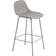 Muuto Fiber Tube Base with Backrest Bar Stool 65cm