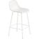 Muuto Fiber Tube Base with Backrest Bar Stool 25.6"