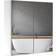 Homcom Stainless Steel Mounted Wandschrank 60x55cm