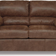 Ashley Faux Leather Loveseat Armchair 38"