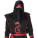 Partychimp Carnival Mens Ninja Warrior Costume