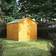 power 10x8 Windowless Apex Double Doors Garden Shed (Building Area 8.39 m²)