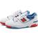 New Balance Big Kid's 550 - White/True Red /Atlantic Blue