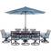 Hanover Montclair Patio Dining Set