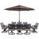 Hanover Montclair Patio Dining Set