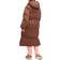 UGG Keeley Long Puffer Coat - Dark Chestnut