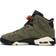 Nike Air Jordan 6 Retro Travis Scott GS - Medium Olive/Black/Sail/Univeristy Red