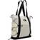 The North Face Borealis Tote Bag - Gardenia White/TNF Black