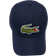 Lacoste Contrast Strap And Oversized Crocodile Cap Unisex - Navy Blue