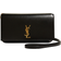 Saint Laurent YSL Monogram Phone Holder Shoulder Bag - Black