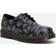 Dr. Martens 1461 Distorted Leopard Smooth Print Shoes - Black