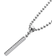 Lagos Caviar Spark Stick Pendant Necklace - Silver/Diamond