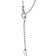 Lagos Caviar Spark Stick Pendant Necklace - Silver/Diamond