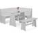 Julian Bowen Newport Corner Storage Bench Dining Set 65x109cm