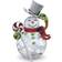 Swarovski Holiday Cheers Dulcis Snowman White Dekorationsfigur 6.8cm