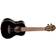 Ortega RUOX-CC Concert ukulele med bag, Onyx Series, Gloss Black