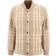 Burberry Beige Check Jacket SOFT FAWN IP CHCK