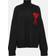 AMI Paris Rollkragenpullover - Schwarz
