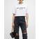 Balmain Logo Crop T-Shirt - White
