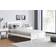 Furniturebox Azure Modern Solid Pine White Bed 105x200cm