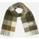 Acne Studios Mohair Checked Scarf - Taupe/Green/Black