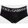 Dolce & Gabbana Men's 2-Pack Maxi-Logo Briefs BLACK