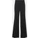 Stella McCartney Flared High Waisted Wool Twill Pants - Svart
