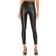 Yummie Women's High-waist Faux Leather Leggings Black