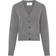 AMI de Coeur Cashmere and Wool Cardigan - Grey