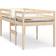 vidaXL High Sleeper Sängram 95.5x205.5cm