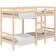 vidaXL 3FT Single Bunk Bed 95.5x195.5cm