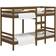 vidaXL 3FT Single Bunk Bed 95.5x195.5cm