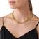 Michael Kors Statement Logo Collar Necklace - Gold/Transparent