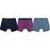 Panos Emporio 3-pack Base Bamboo Cotton Boxer Blue/Pink