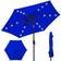 Best Choice Products Outdoor Market Solar Tilt Patio Umbrella with LED 229cm