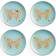 Jonathan Adler Mariposa Coaster 4" 4pcs