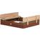Axi Ella XL Sandbox with Benches 120x120cm Anthracite Brown/Green