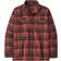 Patagonia Organic Cotton Fjord Flannel Shirt ice caps: burl red ice caps: burl red