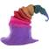 Elope Heartfelted Rainbow Borealis Witch Costume Hat