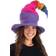 Elope Heartfelted Rainbow Borealis Witch Costume Hat